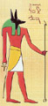 page sur le dieu Anubis